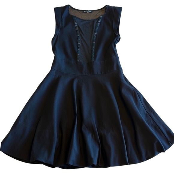 CQ by CQ Mesh Back and Partial Front Skater Dress Size Medium - Picture 9 of 9